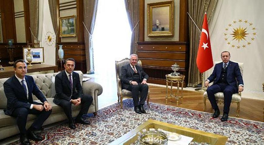 TÜSİAD Heyeti, Cumhurbaşkanı Erdoğanı ziyaret etti