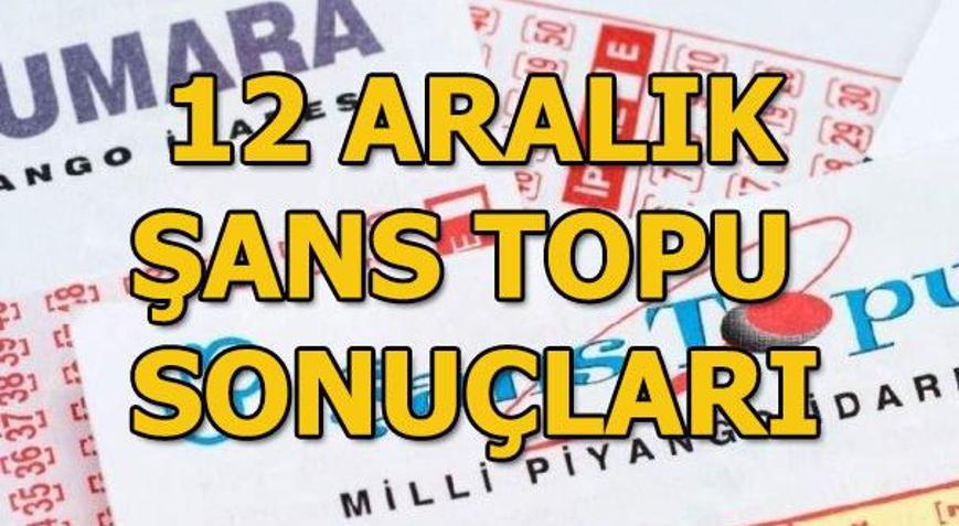 12 Aralık Şans Topu sonuçları açıklandı (Şans Topunda büyük ikramiye...)