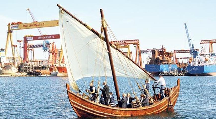 viking savaşçıları gemileri