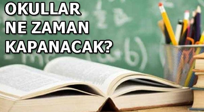 2019 yaz tatili ne zaman başlıyor