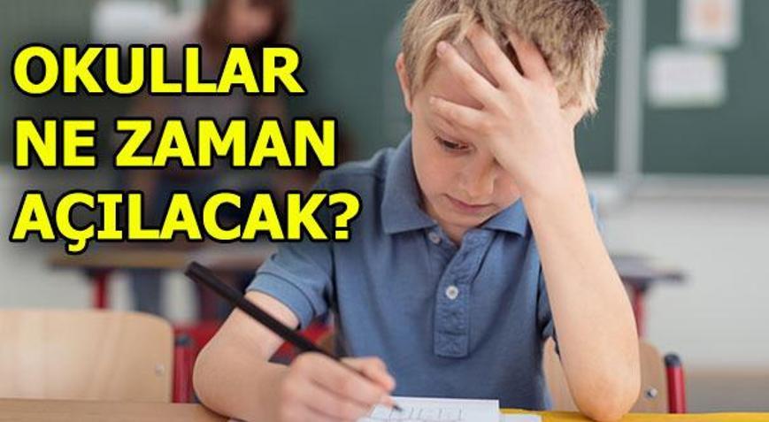 Okullar ne zaman açılacak 15 tatil ne zaman bitiyor
