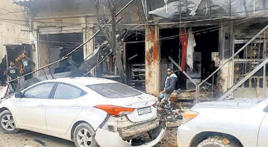 Menbiç’te canlı bombalı saldırı