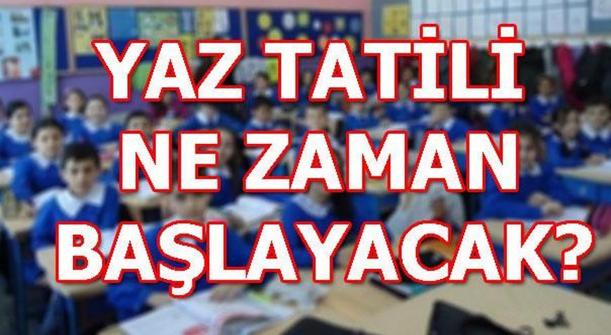 2019 Yaz tatili ne zaman MEB belirledi