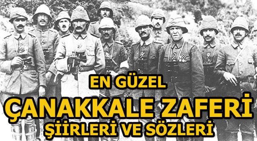 En güzel Çanakkale Zaferi şiirleri ve sözleri - 18 Mart Çanakkale Zaferi ve Şehitleri Anma Günü