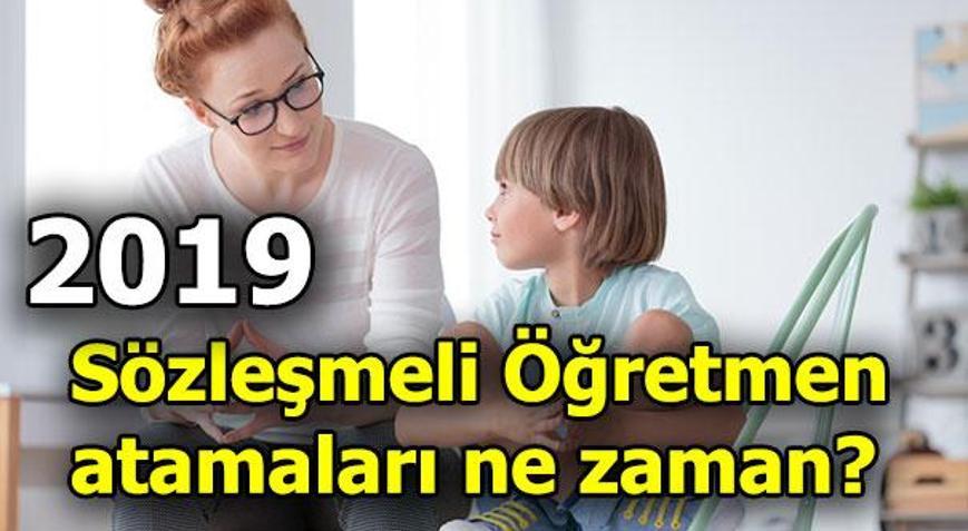 Sözleşmeli öğretmenlik atamaları ne zaman belli olacak Atama sonuçları