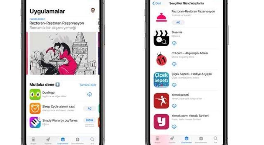 Harika Sevgililer Günü önerileri için App Store’a göz atın