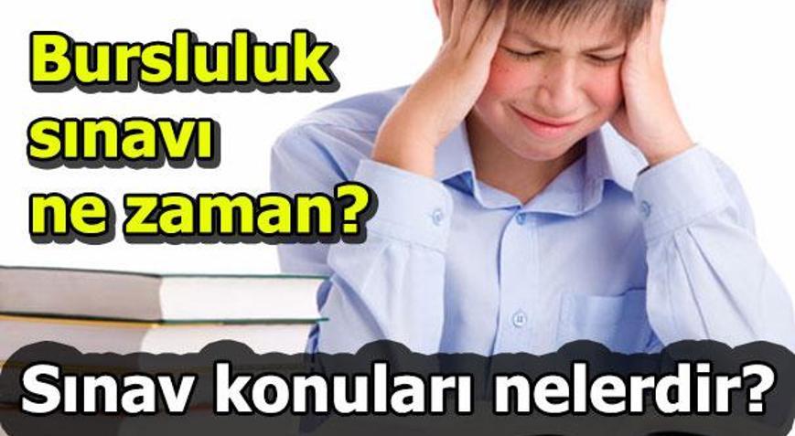 Bursluluk sınavı ne zaman 2019 Bursluluk sınavı başvuruları sona erdi