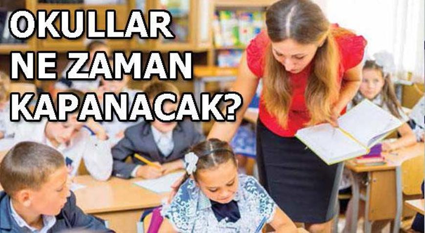 MEB iş takvimine göre okulların kapanacağı tarih belli oldu