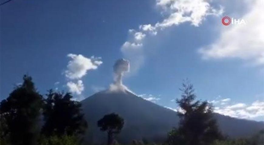 Fuego yanardağı için alarm seviyesi artırıldı