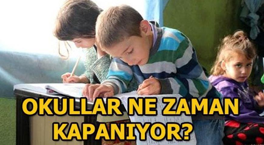 MEB açıkladı: İşte okullar ne zaman kapanıyor sorusunun yanıtı