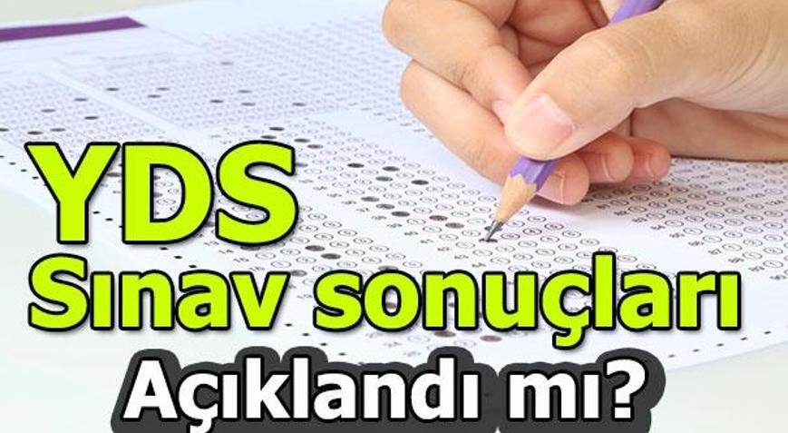 YDS sonuçları ne zaman açıklanacak YDS/1 sınav sonuçları tarihi