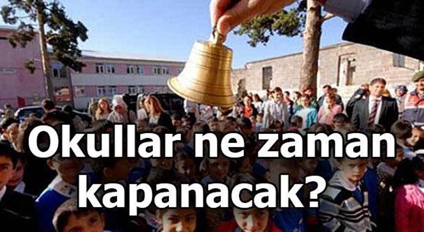 Okullar ne zaman tatil olacak 2019 yaz tatili tarihleri ve karne günü