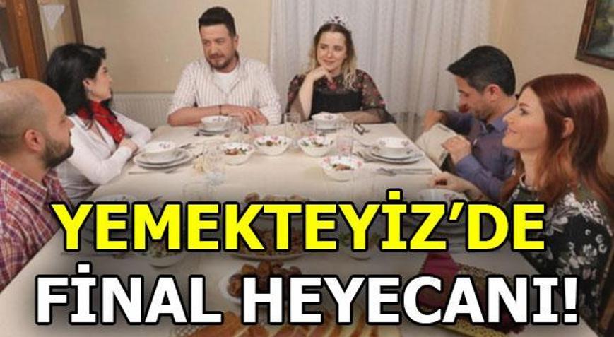 Yemekteyizde kim kazanacak Haftanın finali bu akşam