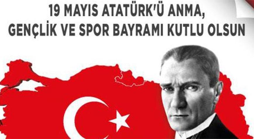 Spor camiasından 19 Mayıs mesajları