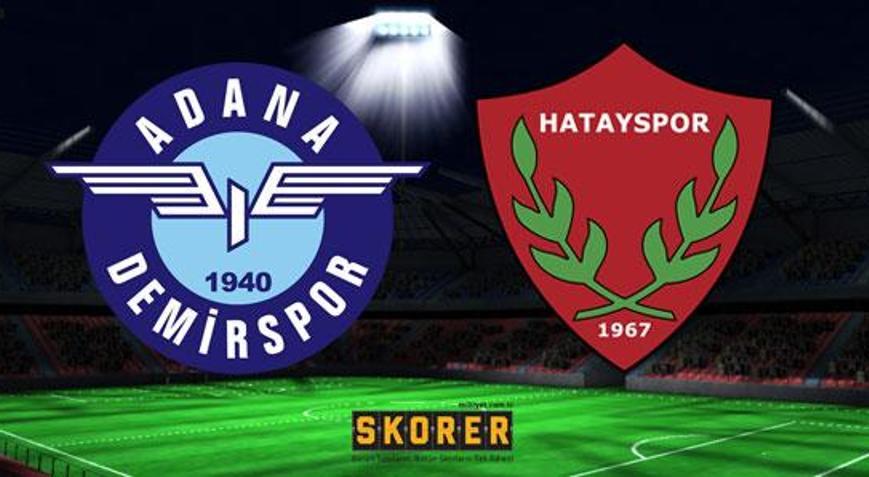 Adana Demirspor-Hatayspor: 0-0