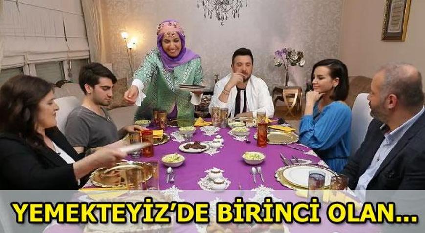 Yemekteyizde kim birinci olacak 24 Mayıs Yemekteyiz birincisi...