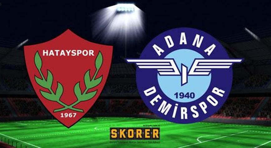 Hatayspor - Adana Demirspor: 3-2