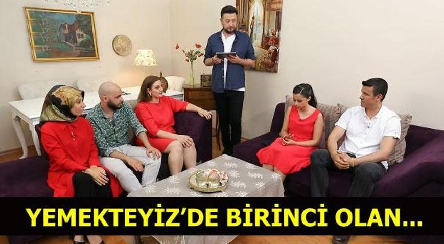 Yemekteyizde kim birinci oldu Yemekteyiz 21 Haziran birincisi...