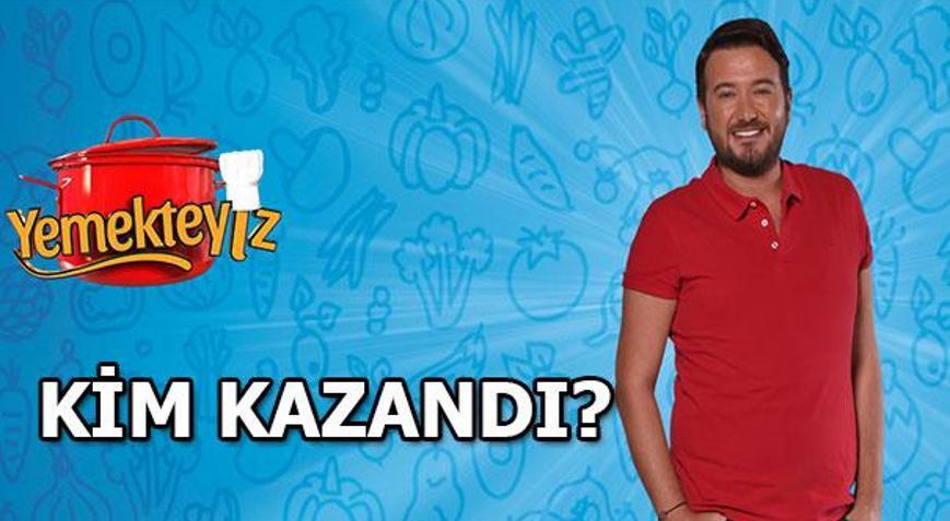 Yemekteyizde kim kazandı 28 Haziran Yemekteyiz birincisi...