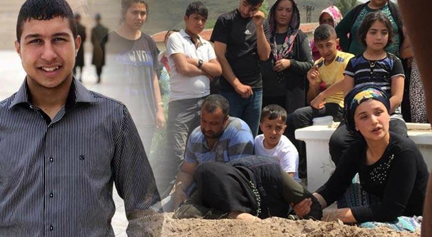 Çocuk damat son yolculuğuna uğurlandı