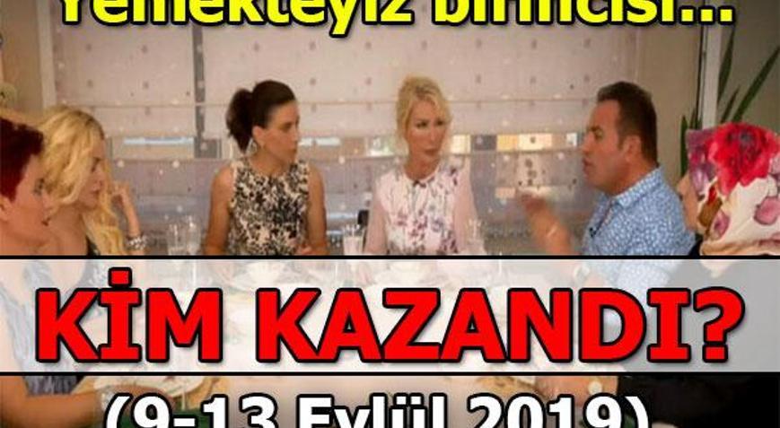 Yemekteyizde kim kazandı 13 Eylül Yemekteyiz birincisi...