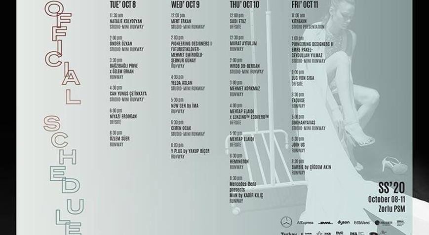 Mercedes-Benz Fashion Week Istanbul etkinlik takvimini açıklıyor