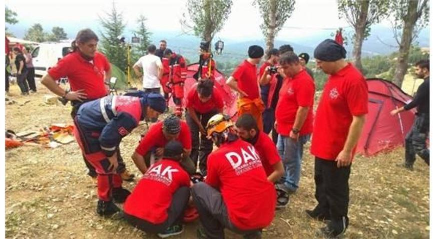 Eskişehirde mağarada arama kurtarma çalıştayı