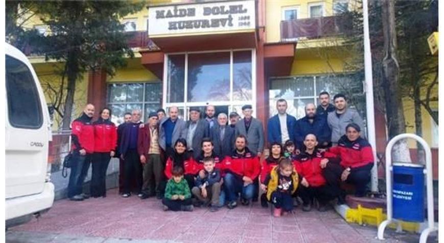 DAK EKİBİ HUZUREVİNİ ZİYARET ETTİ