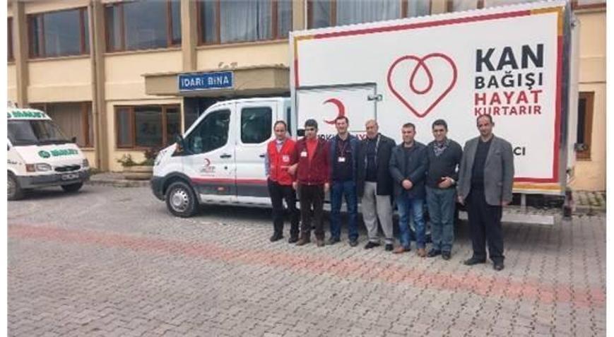 MALET ÇALIŞANLARINDAN KAN BAĞIŞI