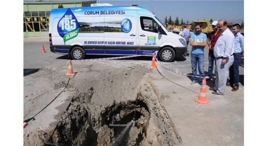 ÇORUM’DA KAÇAK VE KAYIP SUDAN YILLIK 1.5 MİLYON METREKÜP SU TASARRUF EDİLDİ