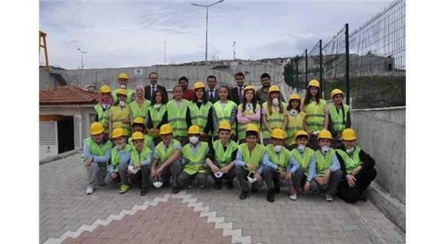 ÖĞRENCİLER, SUYUN DEĞERİNİ ATIK SU ARITMA TESİSİNİ GEZEREK ÖĞRENDİLER
