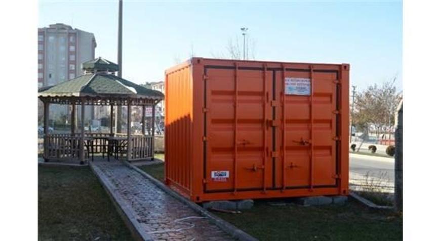 Her İlçeye Deprem Malzeme Konteyneri