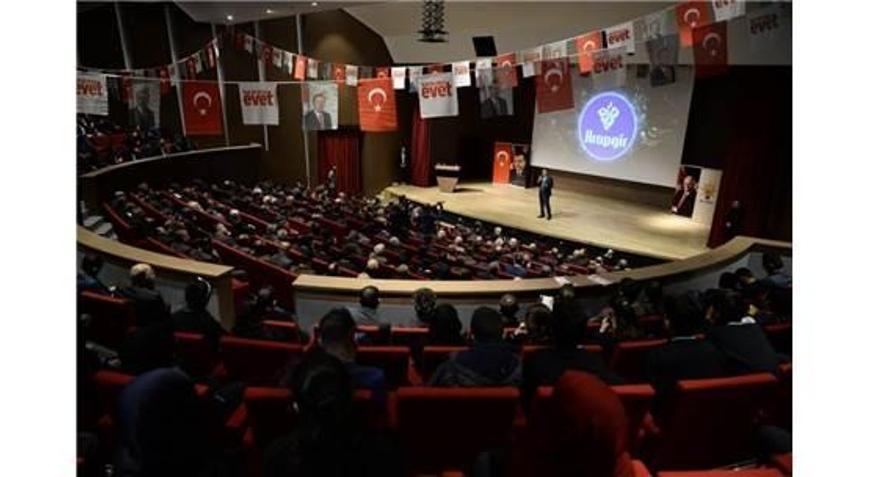 Bakan Tüfenkci: Kendi İrademize Sahip Çıkmak Adına Hep Beraber Evet Diyeceğiz