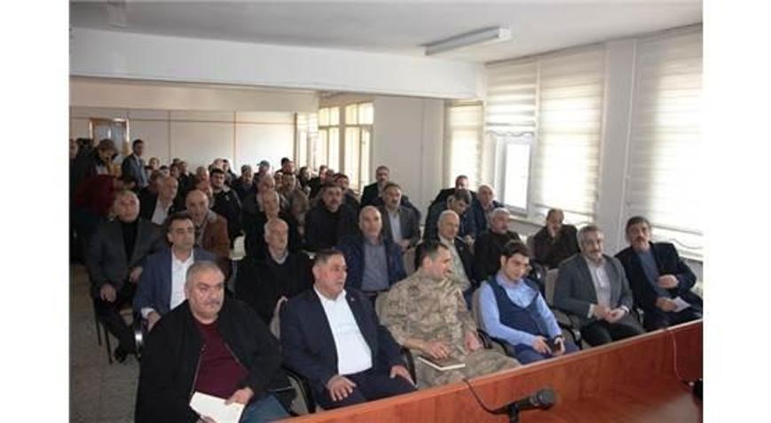 Arapgirde Kamu Kurumlarıyla İstişare Toplantısı