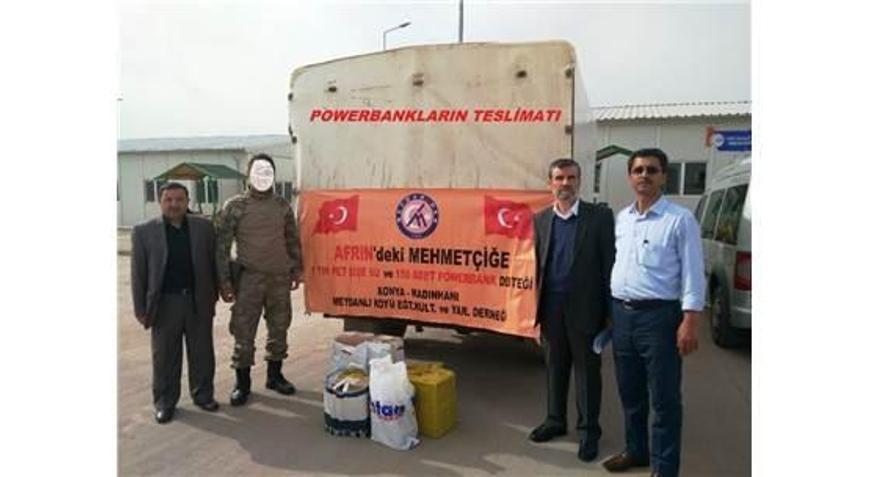 Konyadan Mehmetçiğe Destek