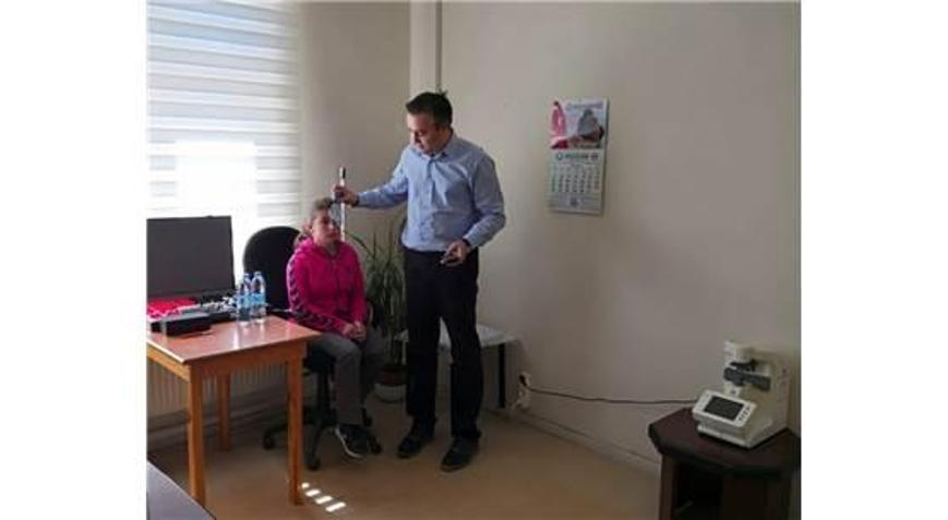 Baklanda 650 Öğrenciye Göz Taraması Yapıldı