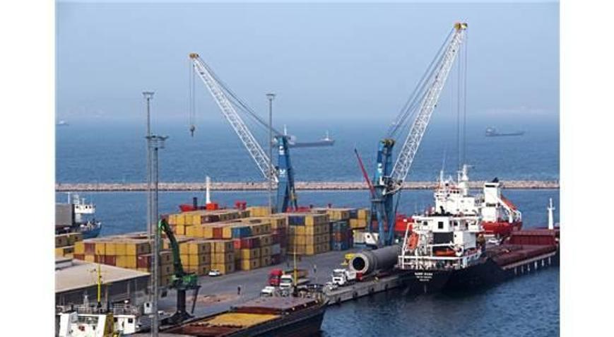 Bandırma Çelebi Limanında Konteyner Hareketliliği