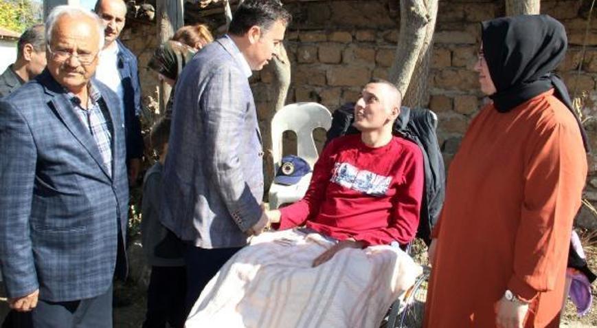 Terör gazisinin evinde mevlit okutuldu