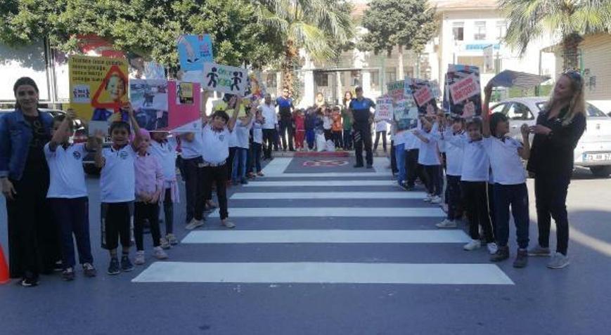 Kıbrıs İlkokulu önüne yaya geçidi