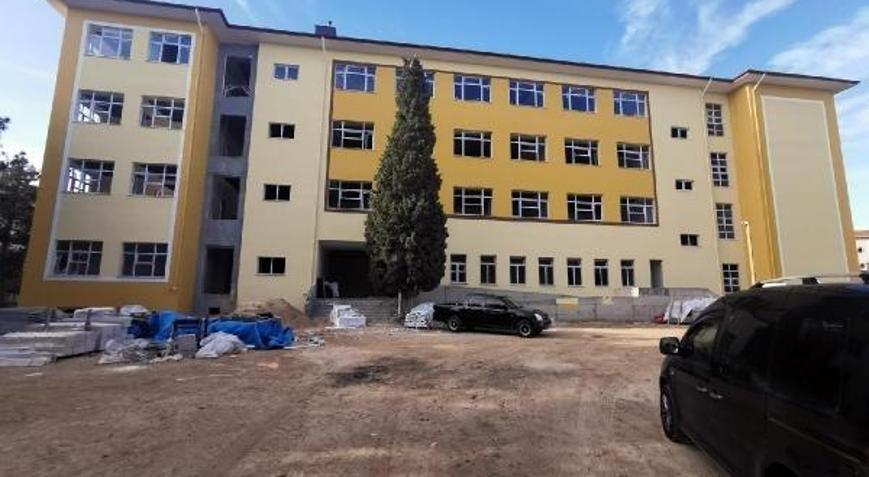Babaeski Lisesi inşaatında sona gelindi