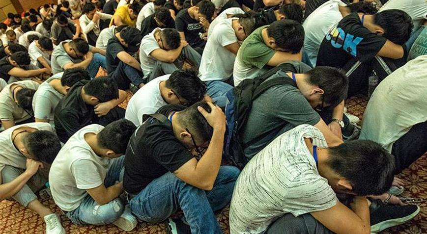 680 kişiye dolandırıcılık şüphesiyle gözaltı