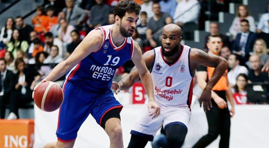 Bahçeşehir Koleji - Anadolu Efes: 67-93