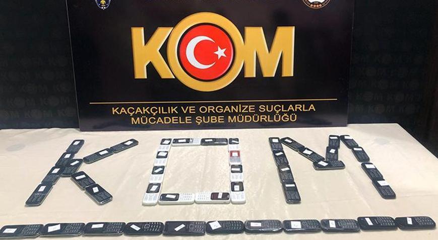 Adıyamanda kaçak cep telefonuna 1 gözaltı