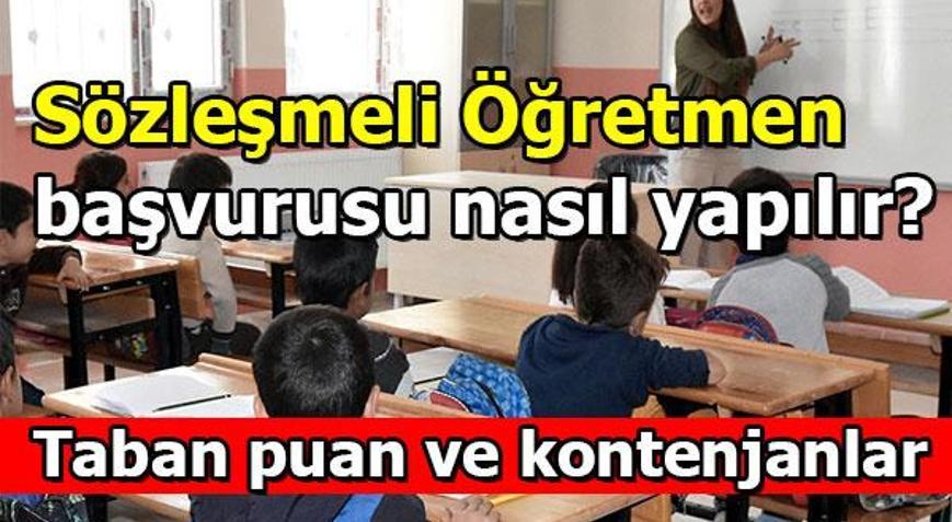 Sözleşmeli öğretmen başvuruları başladı mı Ne zaman yapılacak Kimler Sözleşmeli öğretmenliğe başvuru yapabilir