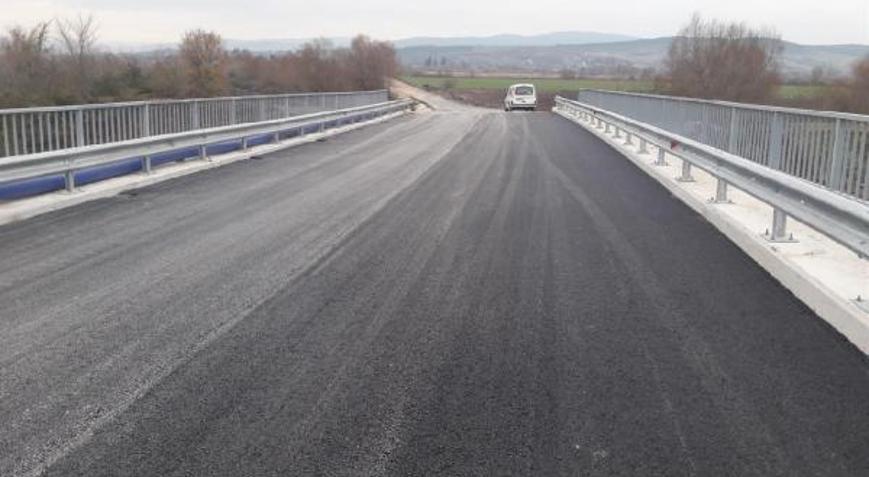 Yeniden yapılan Kızıksa Köprüsü trafiğe açıldı