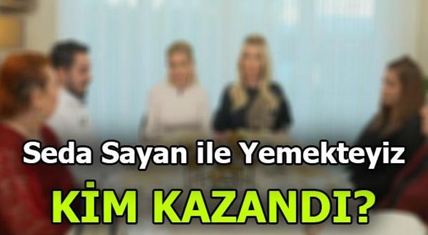 Yemekteyizde kim kazandı Yemekteyiz 15 Ocak birincisi kim oldu