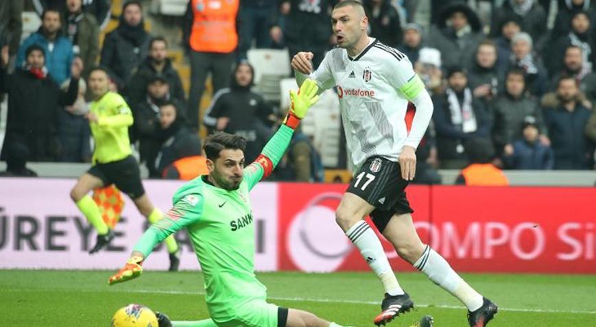 Beşiktaş - Gaziantep FK: 1-0 (Maç sonucu)- Son Dakika Spor Haberleri