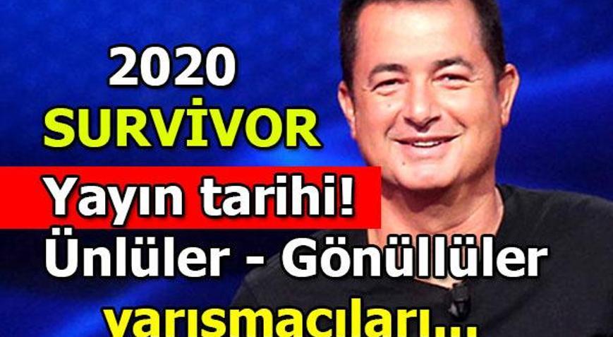 Survivor ne zaman başlayacak Survivorın yeni sezon yarışmacıları kimler
