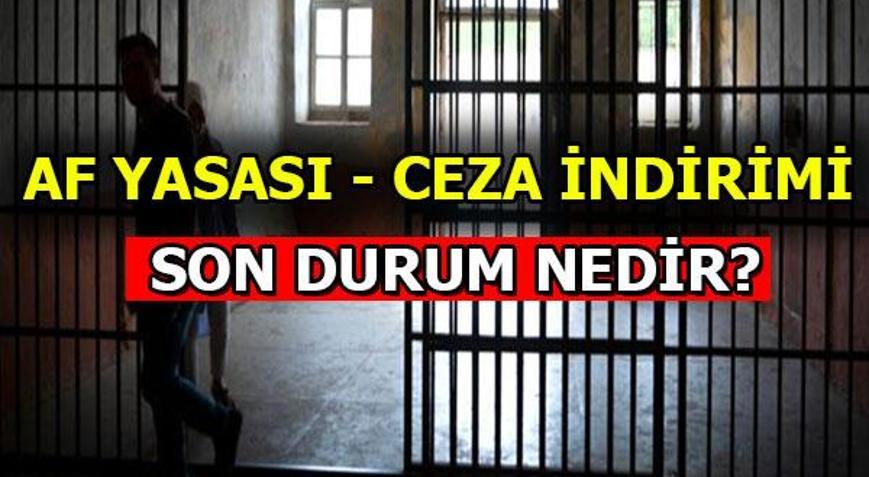Af yasası - ceza indirimi 2020 ile ilgili son dakika haberler