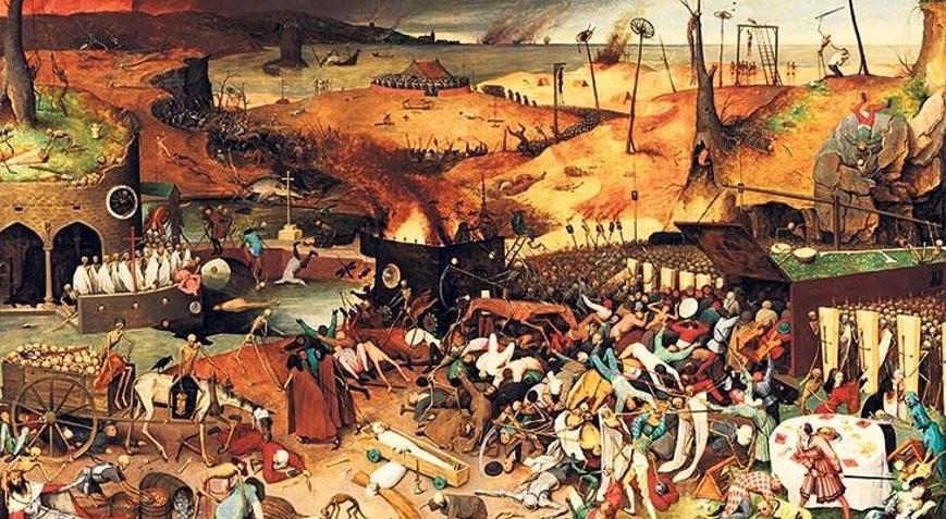 Salgın zamanlarından kalan tablolar